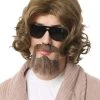 Partytime Costume & Lingerie (Yiwu) Factory Big Lebowski Adult The Dude Wig And Beard Kit