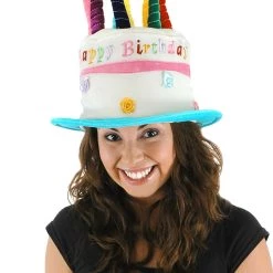 Elope Adult Birthday Cake Plush Hat