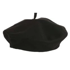 Elope Black Beret -Cheap Halloween Store black beret alt 1