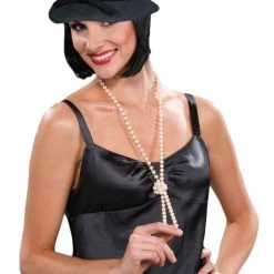 Forum Novelties, Inc Black Flapper Hat