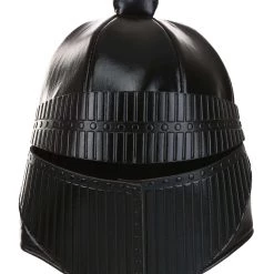 Elope Adult Black Knight Foam Helmet -Cheap Halloween Store black knight plush helmet alt 5