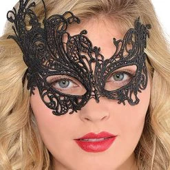 Amscan Black Lace Mask For Women