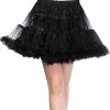 Leg Avenue Black Layered Tulle Petticoat
