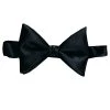 Rubies Costume Co. Inc Black Satin Bowtie
