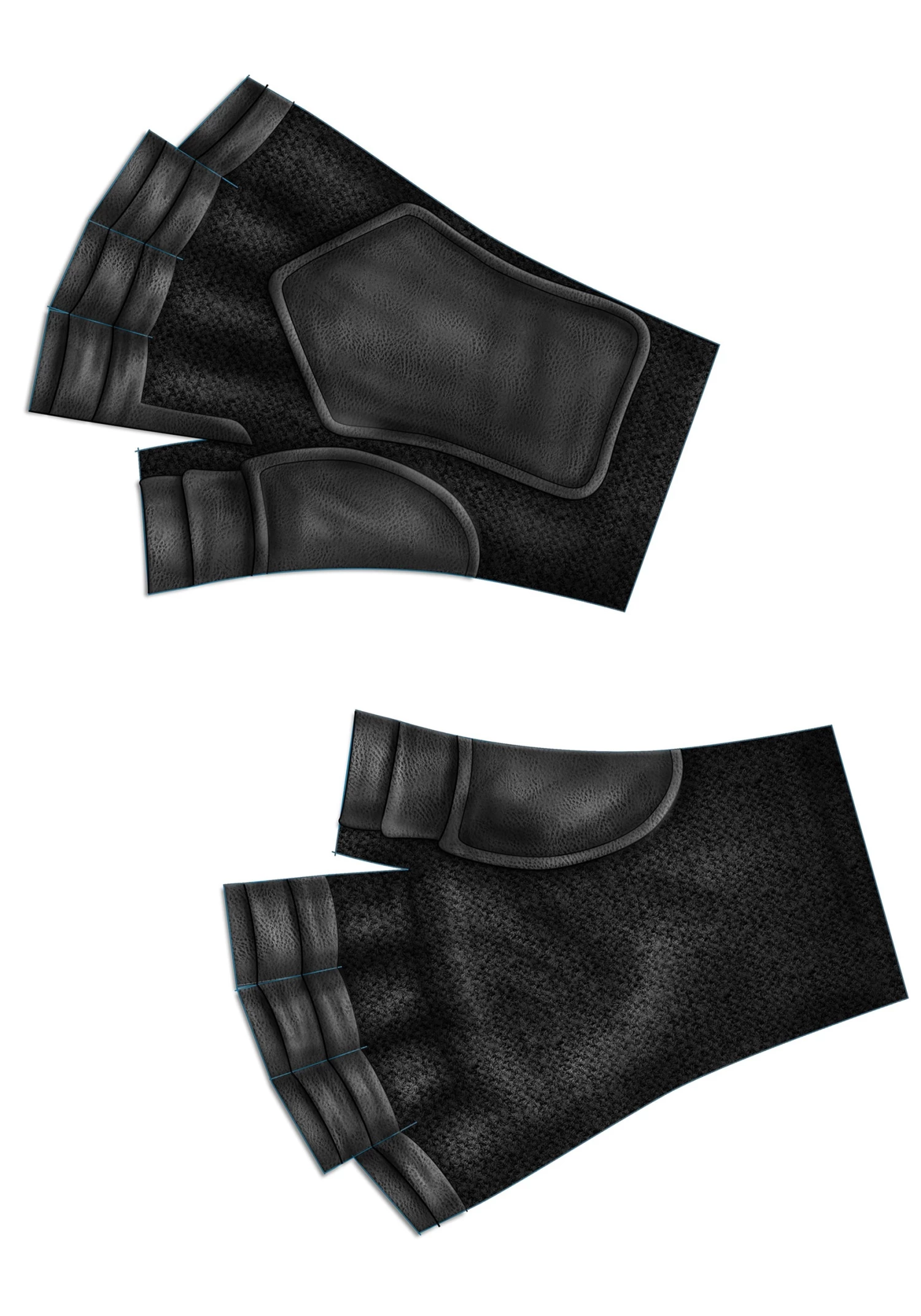 Rubies Costume Co. Inc Kids Black Widow Fingerless Gloves 1 Rubies Costume Co. Inc Kids Black Widow Fingerless Gloves