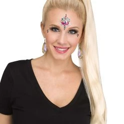 Fun World Blonde Genie Ponytail Hairpiece Accessory