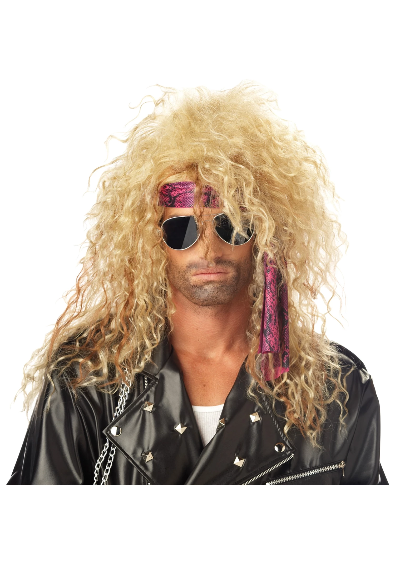 California Costume Collection Blonde Heavy Metal Wig 1 California Costume Collection Blonde Heavy Metal Wig