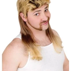 Fun World Blonde Mullet Wig