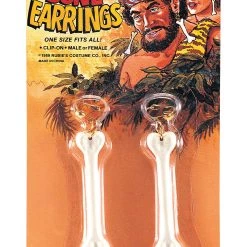 Rubies Costume Co. Inc Bone Earrings