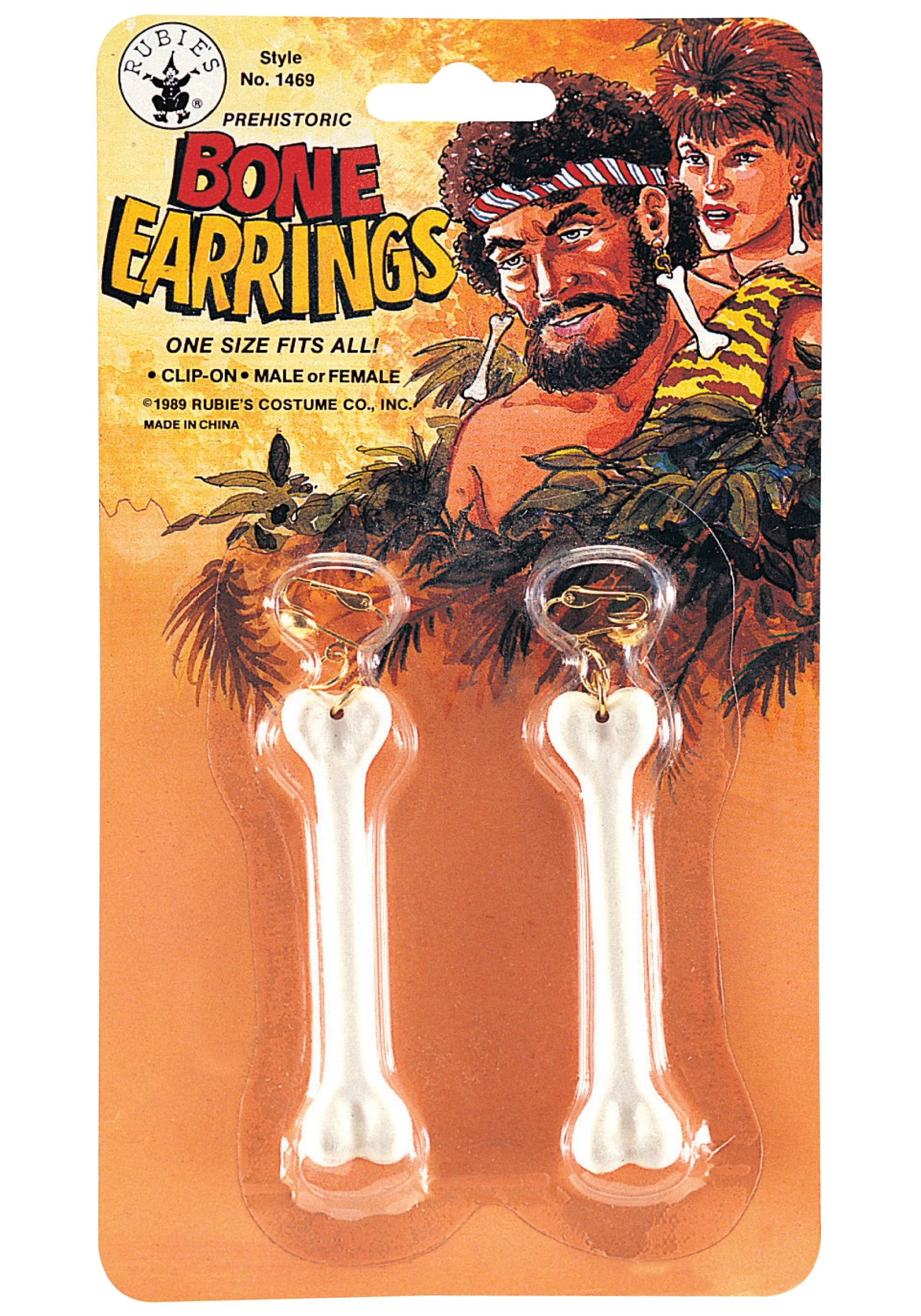 Rubies Costume Co. Inc Bone Earrings 1 Rubies Costume Co. Inc Bone Earrings