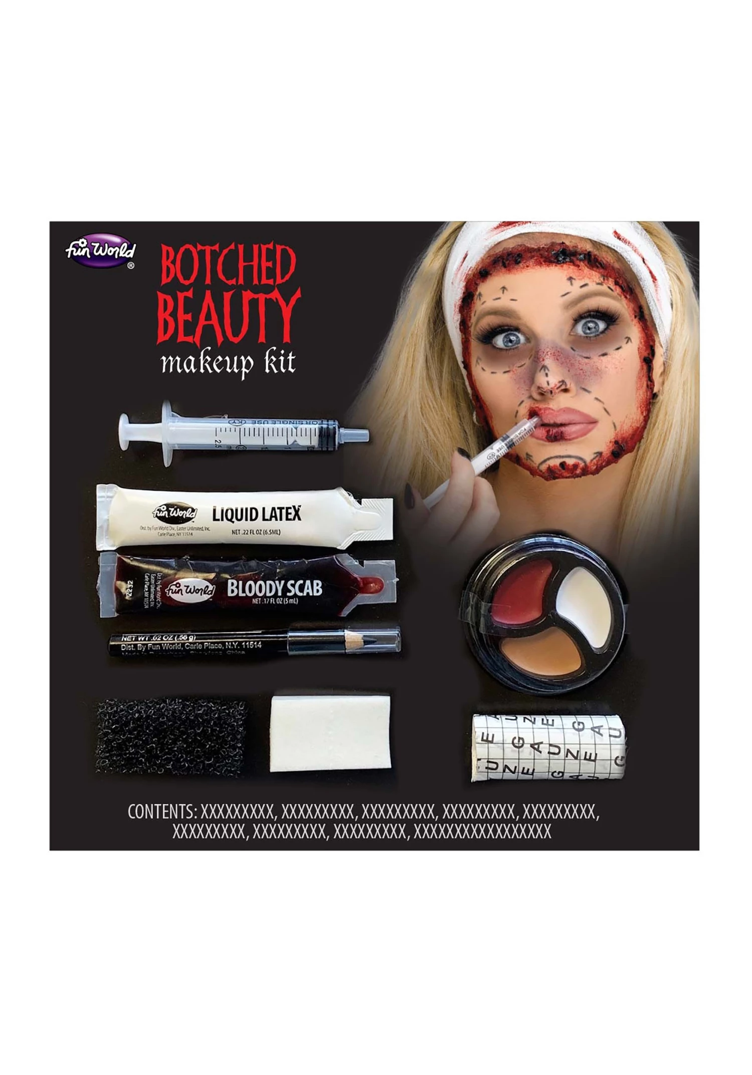 Fun World Makeup Kit Botched Beauty 1 Fun World Makeup Kit Botched Beauty