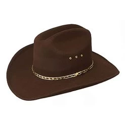 Western Express Brown Cowboy Hat