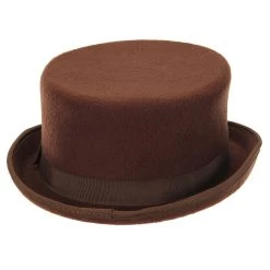 Elope Brown John Bull Top Costume Hat -Cheap Halloween Store brown john bull hat alt 3