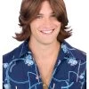 Fun World Brown Ladies Man Wig