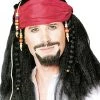 Costume Culture By Franco LLC Buccaneer Braided Wig & Bandana