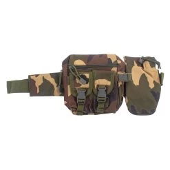 Funny Fashions Camo Military Belt Bag