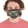 Scratch Tracks Camo Protective Face Covering Fabric Mask