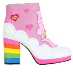 Dongguan Pei Feng Shoes Co., Ltd. Care Bears Ankle Boots: Cheer Bear -Cheap Halloween Store care bears cheer bear ankle boots alt 10