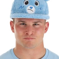 Elope Care Bears Grumpy Bear Fuzzy Cap -Cheap Halloween Store care bears grumpy bear fuzzy cap alt 7