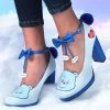 Dongguan Pei Feng Shoes Co., Ltd. Women's Care Bears Grumpy Bear Low Heels