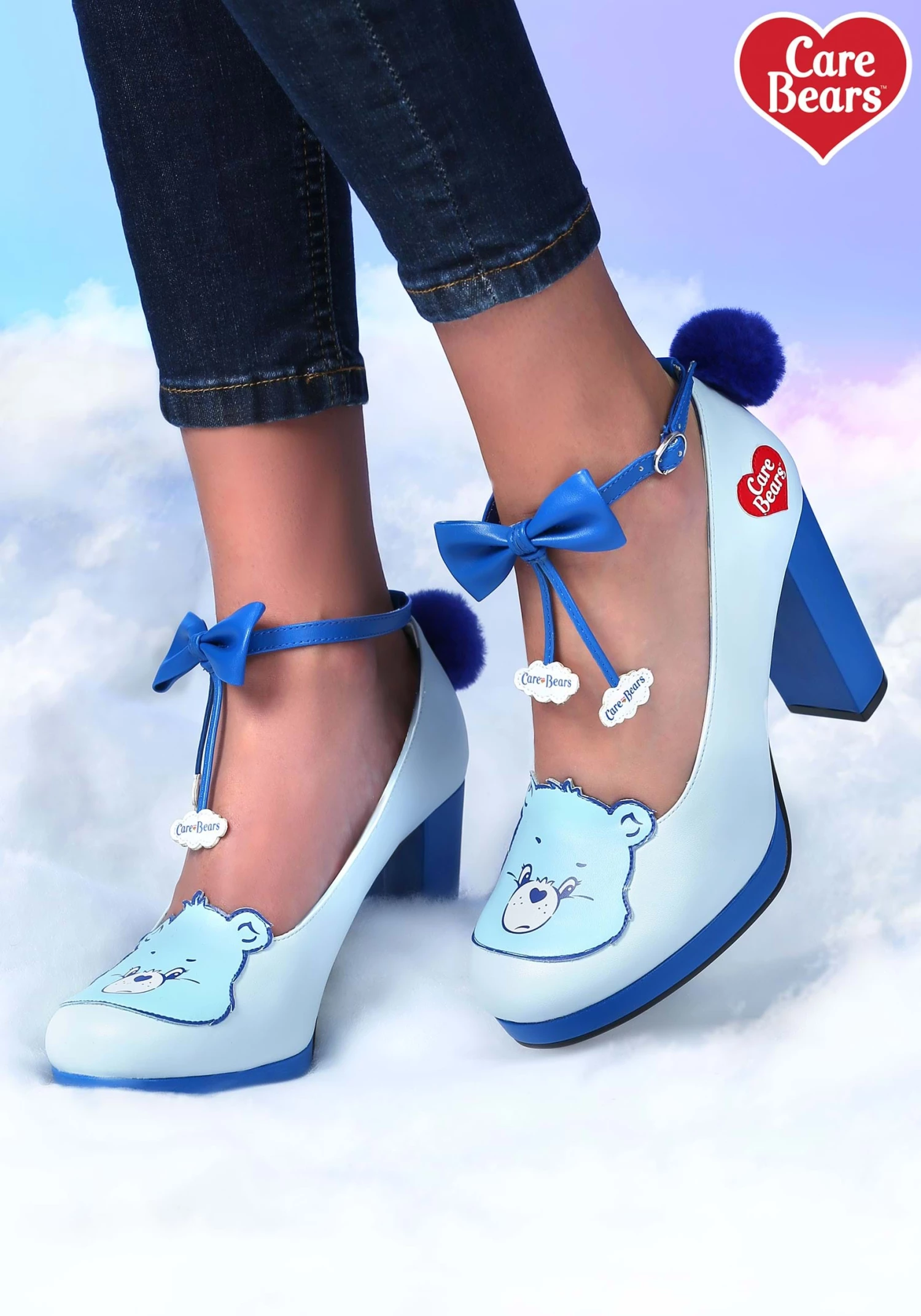 Dongguan Pei Feng Shoes Co., Ltd. Women's Care Bears Grumpy Bear Low Heels 1 Dongguan Pei Feng Shoes Co., Ltd. Women's Care Bears Grumpy Bear Low Heels