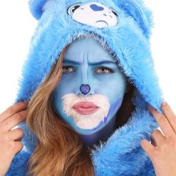 Elope Care Bears Grumpy Bear Costume Makeup