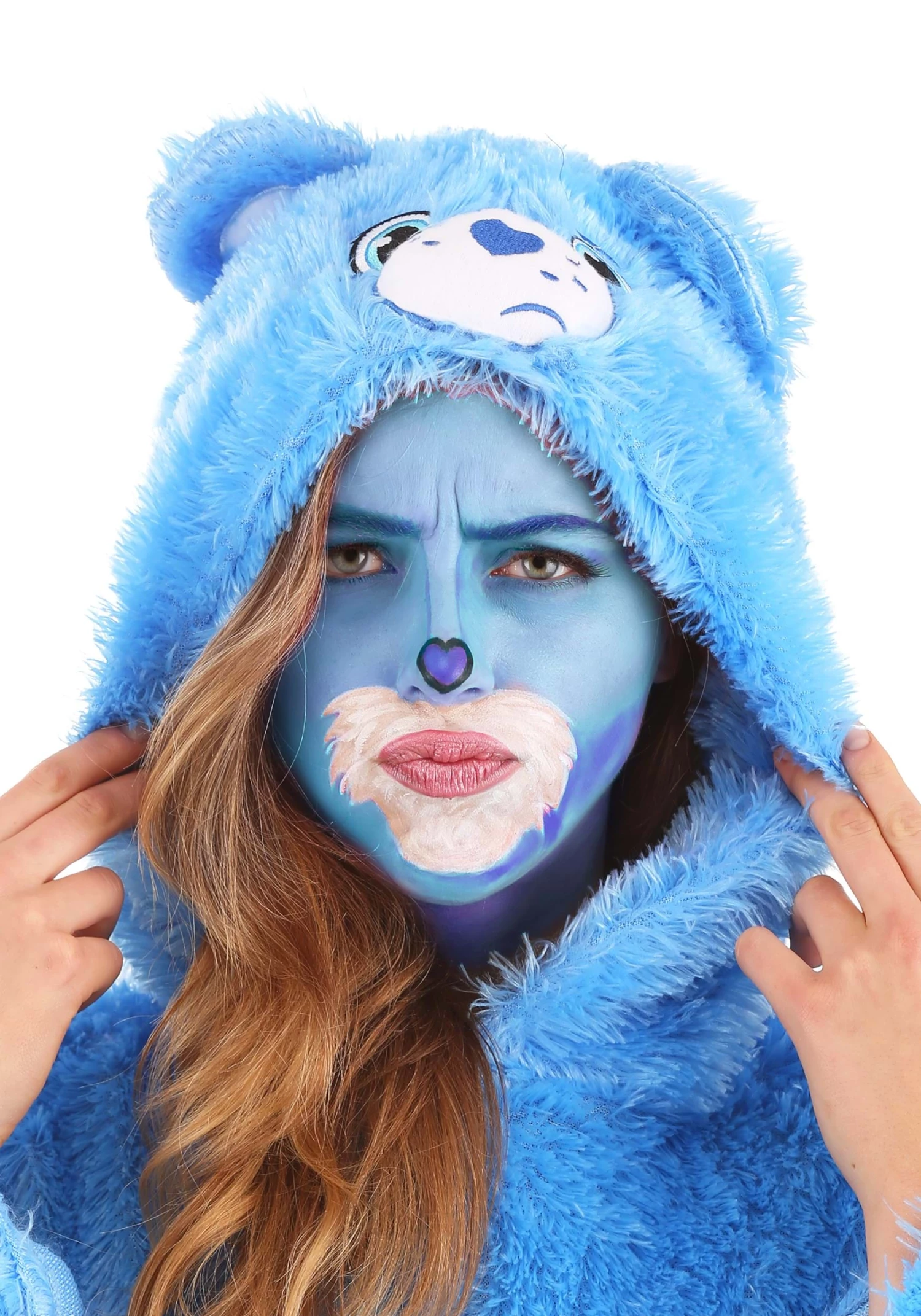 Elope Care Bears Grumpy Bear Costume Makeup 1 Elope Care Bears Grumpy Bear Costume Makeup