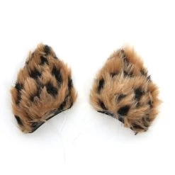 Elope Cheetah Cat Tail And Ears Set -Cheap Halloween Store cheetah cat and ears tail set alt 3