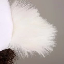 Elope Chicken Velour Hat -Cheap Halloween Store chicken plush hat alt 3