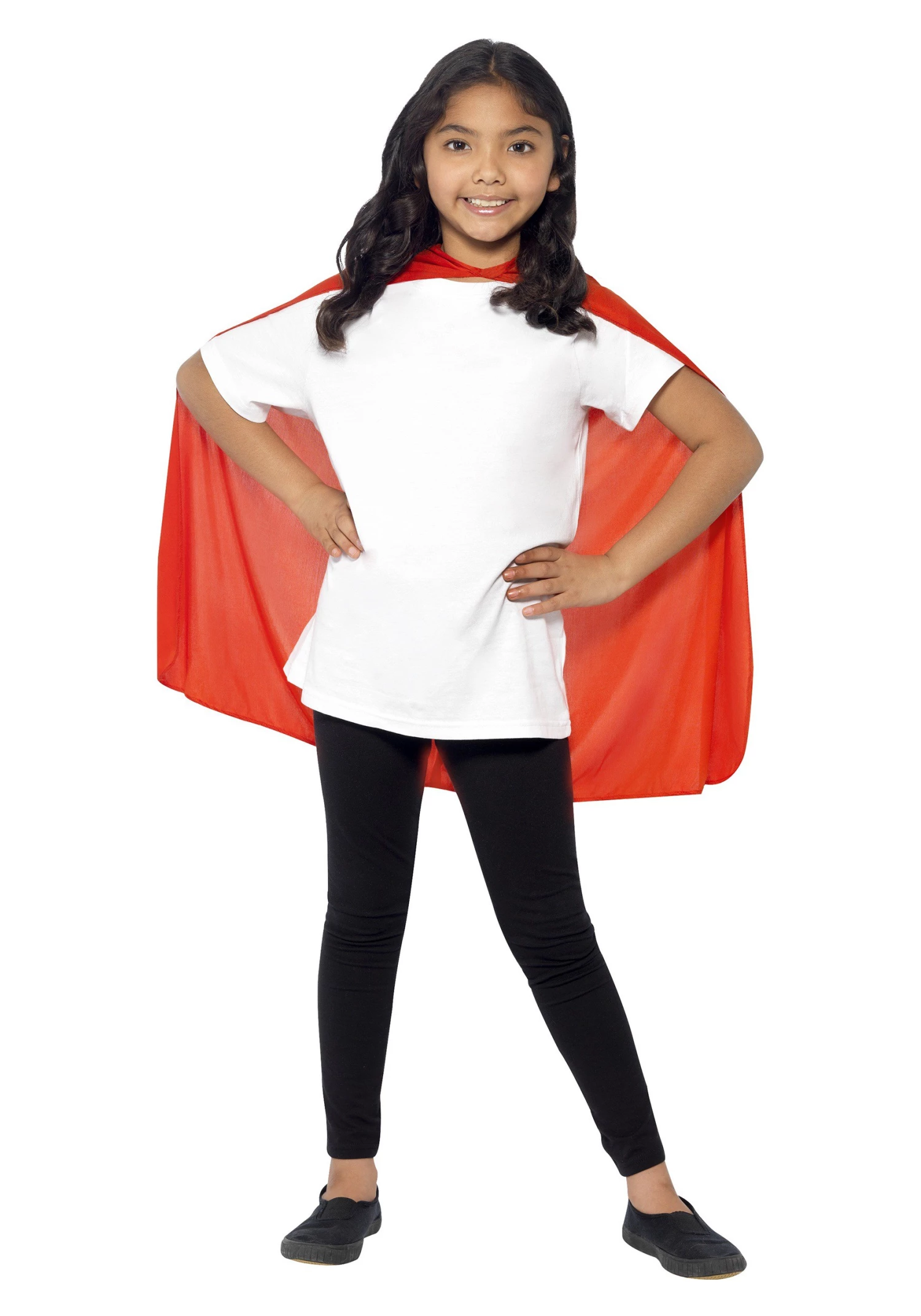Smiffys Child's Red Cape 2 Smiffys Child's Red Cape - Image 2