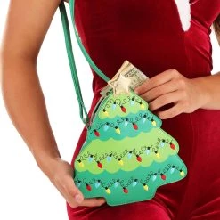 OMG Handbags Christmas Tree Crossbody Purse