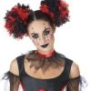 California Costume Collection Clown Hair Clip-On Puff Buns