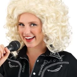 Partytime Costume & Lingerie (Yiwu) Factory Women Country Music Star Wig