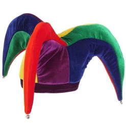 Elope Court Jester Multicolor Soft Hat -Cheap Halloween Store court jester multicolor soft hat alt 2 update