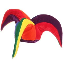 Elope Court Jester Multicolor Soft Hat -Cheap Halloween Store court jester multicolor soft hat alt 3 update