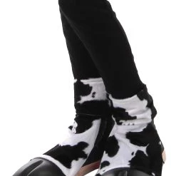 Elope Cow Costume Slip On Back Hooves -Cheap Halloween Store cow costume back hooves alt 3