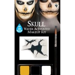 Fun World Water Activated Cracked Skull Makeup Kit