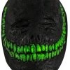 Ghoulish Productions Creepy Glow In The Dark Grinning Mask