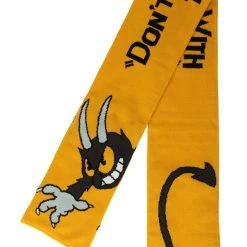 Elope Cuphead The Devil Knitted Scarf