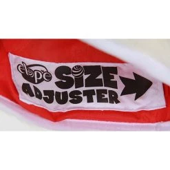 Elope Curly Q Plush Santa Hat -Cheap Halloween Store curly q santa plush hat alt 2