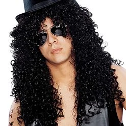 Costume Culture By Franco LLC Curly Rocker Wig