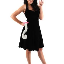 Elope Cute Kitty White Ears & Tail Set