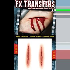 Tinsley Transfers Cutter 3D FX Blood Transfer Costume Makeup -Cheap Halloween Store cutter 3d fx transfer alt 2