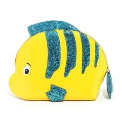 The Little Mermaid Flounder Danielle Nicole Cosmetic Case