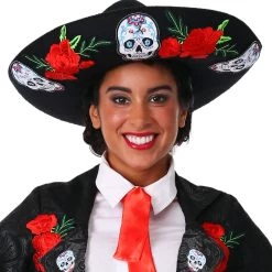 Fun Costumes Adult Day Of The Dead Sombrero
