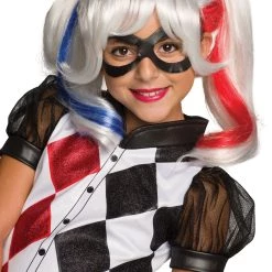 Rubies Costume Co. Inc DC Superhero Girls Harley Quinn Wig