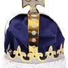 Beistle Deluxe Blue Crown