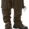 Fun Costumes Deluxe Brown Boot Tops
