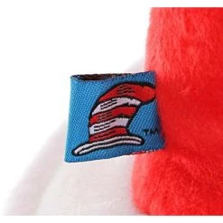 Elope Deluxe Cat In The Hat Plush Velboa Costume Hat -Cheap Halloween Store deluxe cat in the hat plush velboa hat alt 2