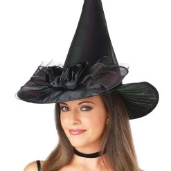 Seasons (HK) Ltd. Deluxe Iridescent Witch Hat For Women